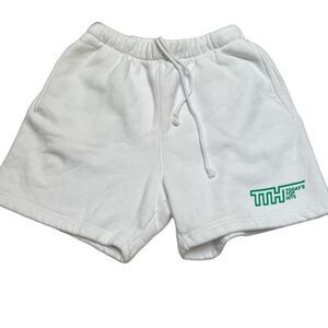 Madhappy Spotify Today’s Top Hits Fleece Heritage Shorts White Medium NEW